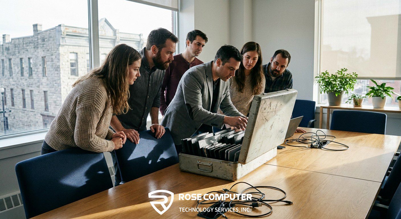 top-burlington-tech-companies-image How Top Burlington, VT Tech Companies Are Prioritizing Cybersecurity — and Why You Should Too from Rose Computer Technology