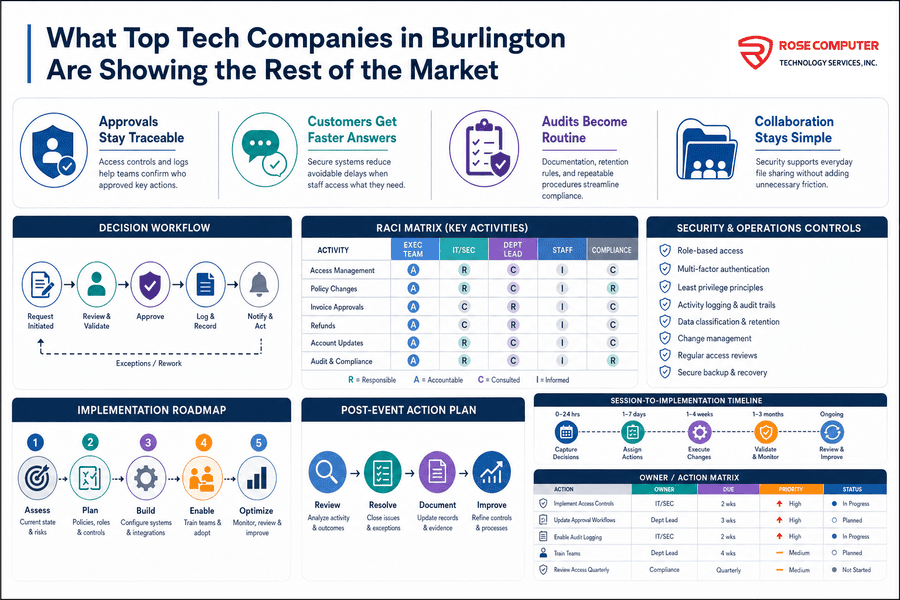 top tech companies in Burlington